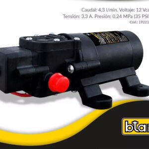 Electro Bomba 12v 4,3l/min Casilla Rodante - Image 5