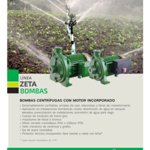 Bomba Centrífuga Z3 1Hp Monofásica - Image 2