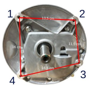 Motor Eje Vertical 4,5Hp P/ Cortadora Cesped - Image 4