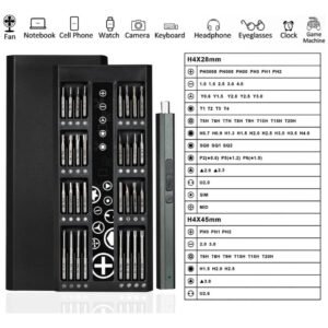 Destornillador Eléctrico Set 66 En 1 P/ Electrónica - Image 5
