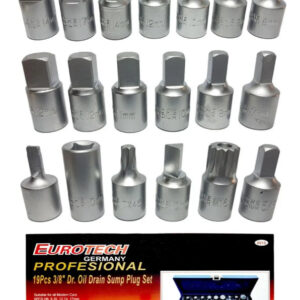 Kit Extractor Tapón Carter 20 Pzs c/ Mango 3/8'' - Image 2