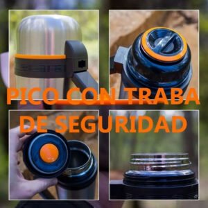 Termo Acero Inoxidable Megahot 1,2 Litros - Image 7