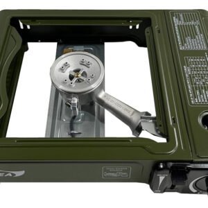 Cocina Anafe Dual Bi Gas Butano Camping Portátil - Image 2