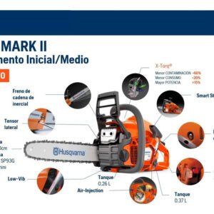 Motosierra 135 Mark II 38cc Espada 16'' 40cm - Image 3