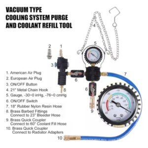 Kit Recarga De Refrigerante Purgar Tipo Vacio - Image 4