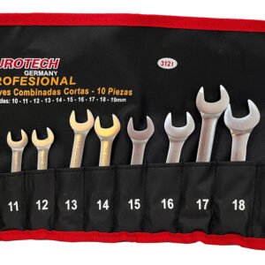 Juego de Llaves Combinadas Cortas 10-19mm 10pzs - Image 5