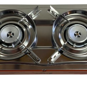 Cocina Anafe Camping Portátil 2 Hornallas + Maletín - Image 5