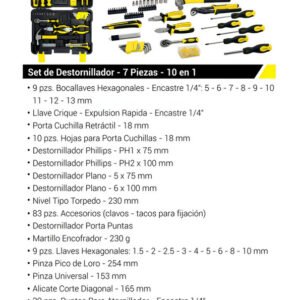 Juego Herramientas Manuales 153 Pcs - Image 4