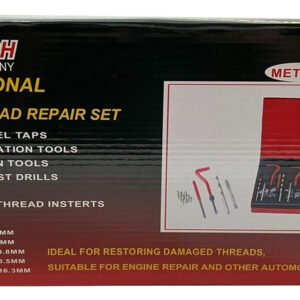 Juego Insertos Reparación Roscas Métrico 131 Pzs - Image 5