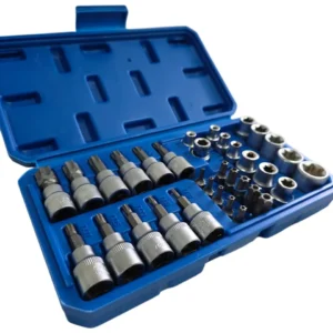 Juego Tubos Torx T10-60 + E-torx E4-e20 + Puntas 34 Pzs - Image 2