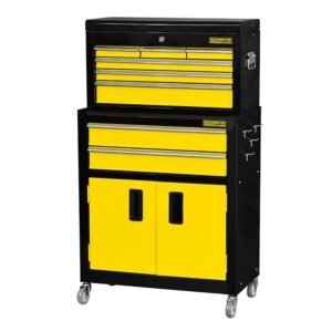 Gabinete Rodante Metalico 2 En 1 - Image 1