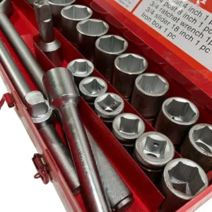 Caja Chapa Set Juego De Tubo 21 Encastre 3/4 Hexagonal OUTLET - Image 3