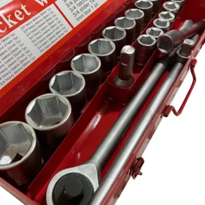 Caja Chapa Set Juego De Tubo 21 Encastre 3/4 Hexagonal OUTLET - Image 2