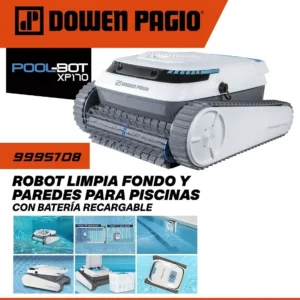 Robot Barrefondo Y Paredes Piscina C/ Bateria Recargable - Imagen 2