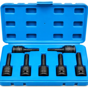 Kit Extractor Tornillos 1/2 Impacto 7 Pzs 3-15mm Ruhlmann - Imagen 1