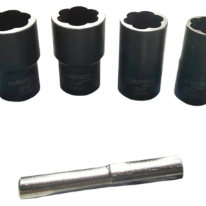 Juego Extractor Tornillos Tuercas Pernos 5pzs 1/2" - Imagen 5