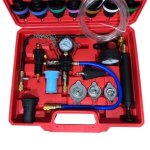 Probador Fuga Radiador 28 Pcs Medidor Presion - Imagen 7